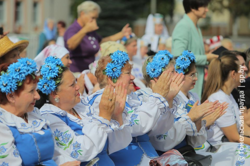 На Будакошелевщине прошел фестиваль рушников