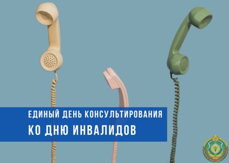 3 декабря — единый день консультирования по вопросам соцподдержки людей с инвалидностью