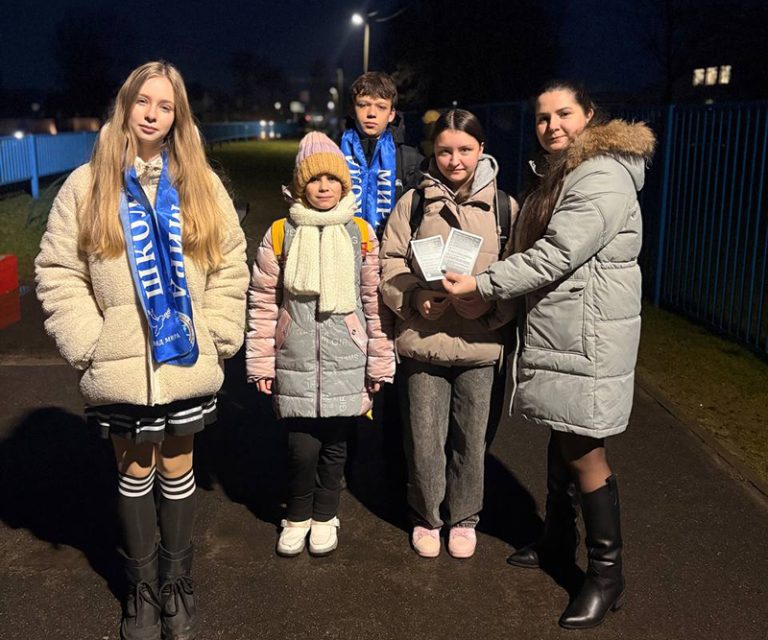 Акция «Безопасность на дороге», инициированная отделом образования райисполкома, продолжилась в СШ №1