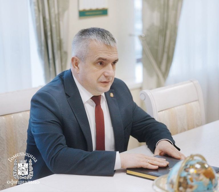 Председатель облисполкома Иван Крупко встретился с первым заместителем главы Администрации Президента Владимиром Перцовым