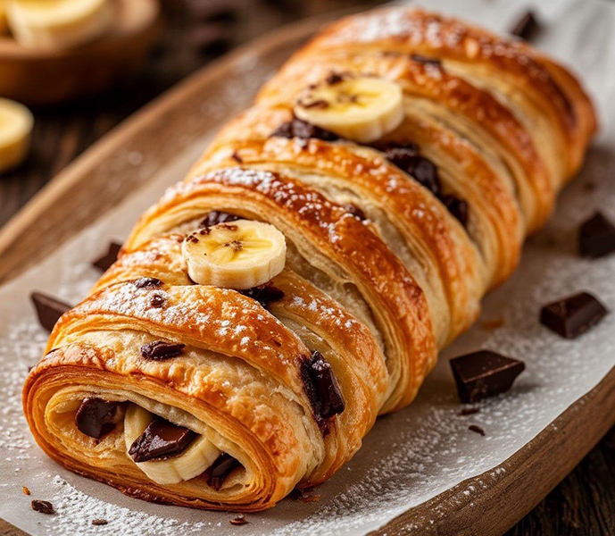 Банановые слойки